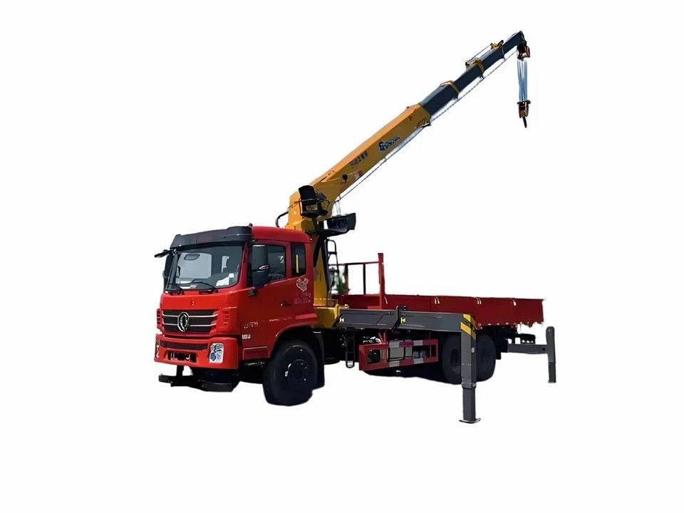 Second-hand XCMG 12-ton 5-section Truck-mounted Crane