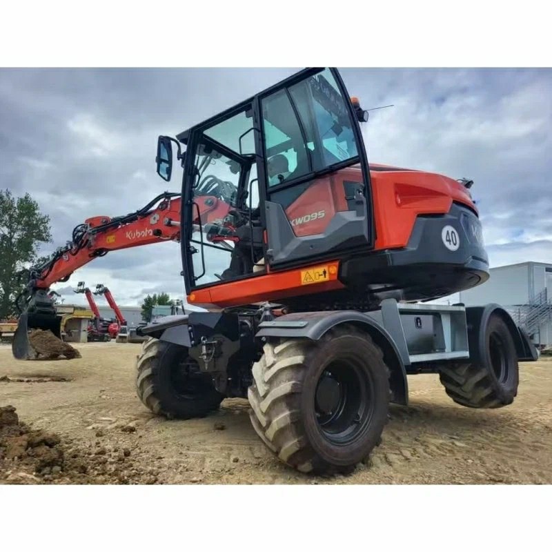Used Kubota 120 Wheeled Excavator