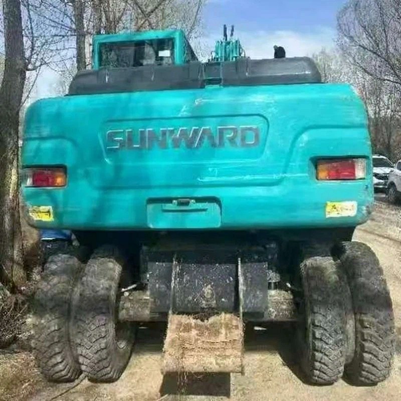 Used Sanhe Smart SWE150W Wheeled Excavator