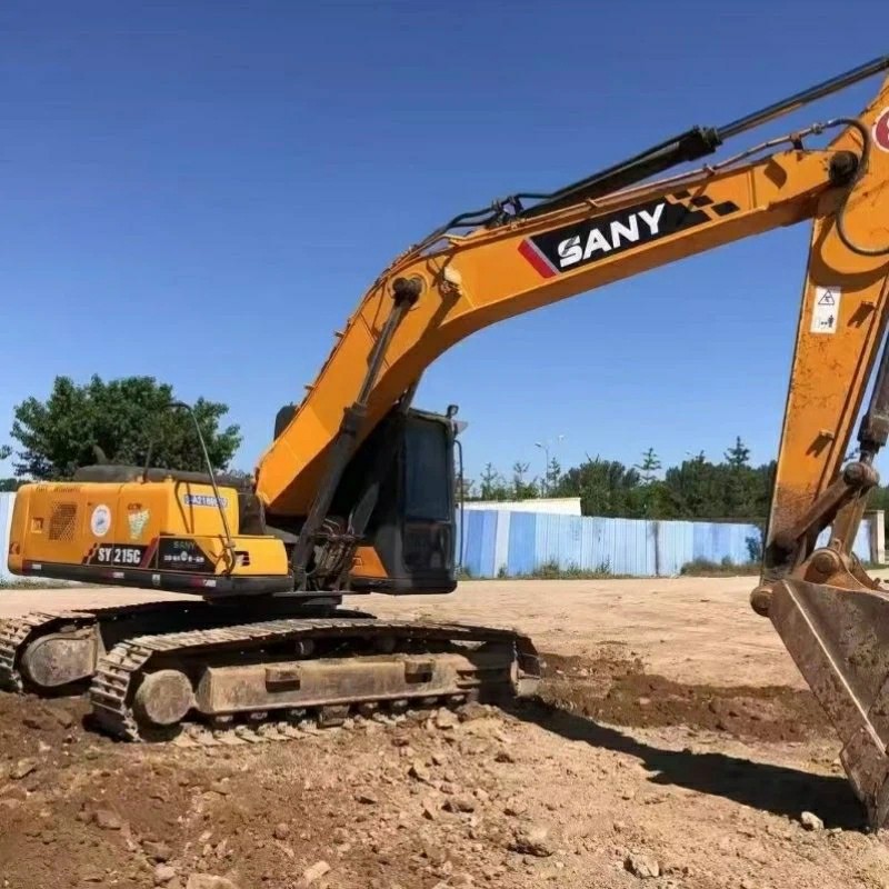 Used Sany SY215C Crawler Excavator