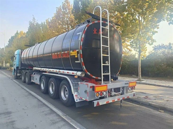 Specialized Asphalt Transportation Semi-trailer Tank Vehicle