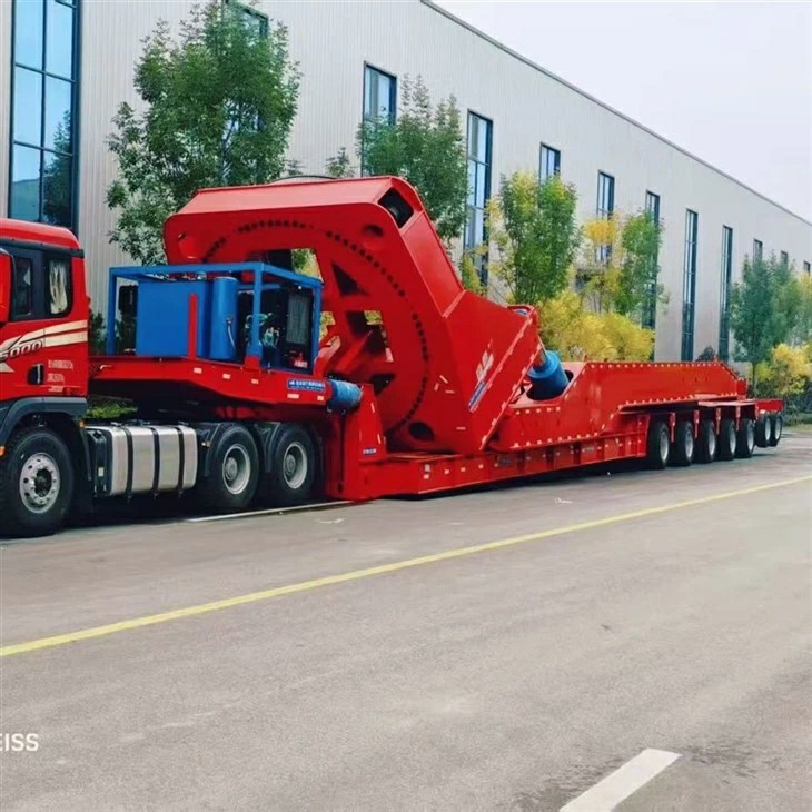 Special Low-bed Trailer for Wind Power Generation Equipment