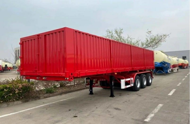 Side-reversing Box-type Semi-trailer