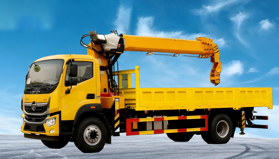 4-16 truck-mouted crane
