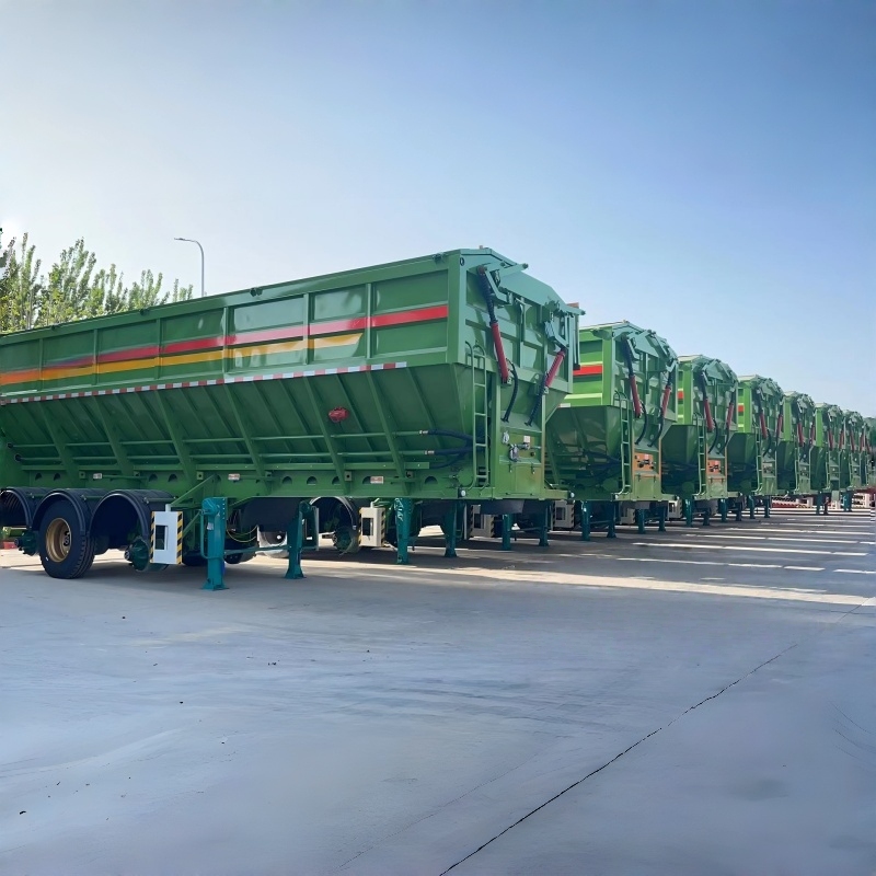 Bulk Material Dump Semi-trailer