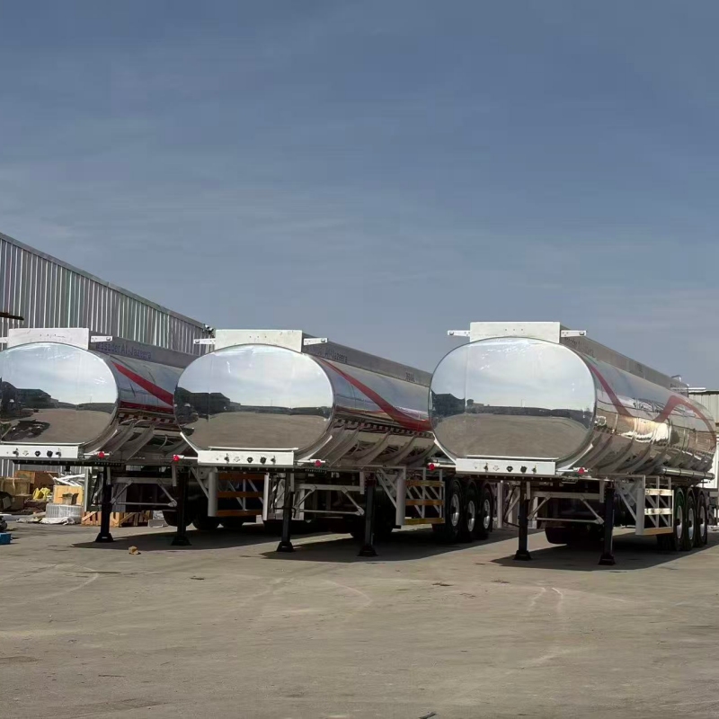 Aluminum Alloy Tank Semi-trailer