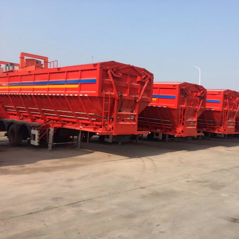 Rear-Tipping Semi-Trailer
